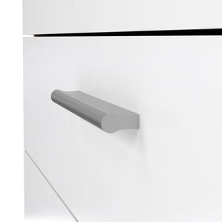 Pepe Chest Of 4 Drawers In Oak With White High Gloss