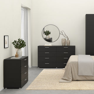 Pepe Chest Of 4 Drawers In Black