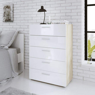 Pepe Chest of 5 Drawers - Msofas LTD