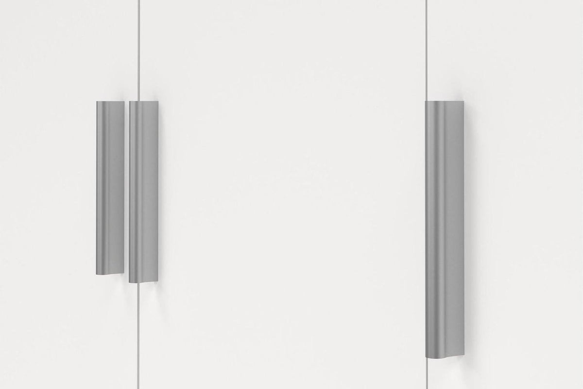 Pepe Wardrobe With 3 Doors In White