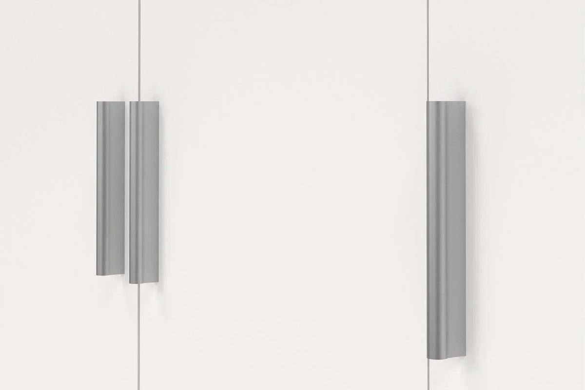 Pepe Wardrobe With 3 Doors In White