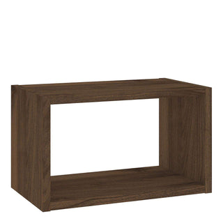 Roomers Wall Shelf Unit in Walnut - Msofas LTD