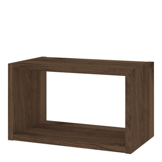 Roomers Wall Shelf Unit in Walnut - Msofas LTD