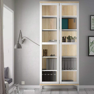 Roomers Display Cabinet Glazed 2 Doors