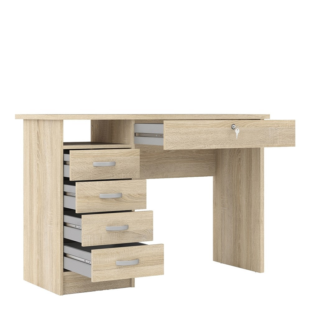 Function Plus Desk 5 Drawers 