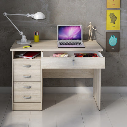 Function Plus Desk 5 Drawers 