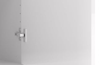 Prima Bookcase 3 Shelves With 2 Drawers 2 Doors In White