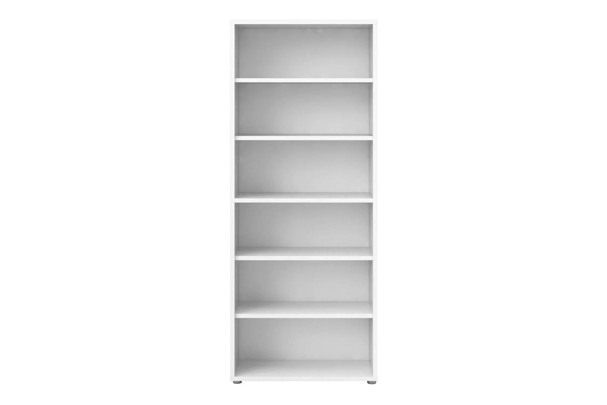 Prima Bookcase 5 Shelves In White