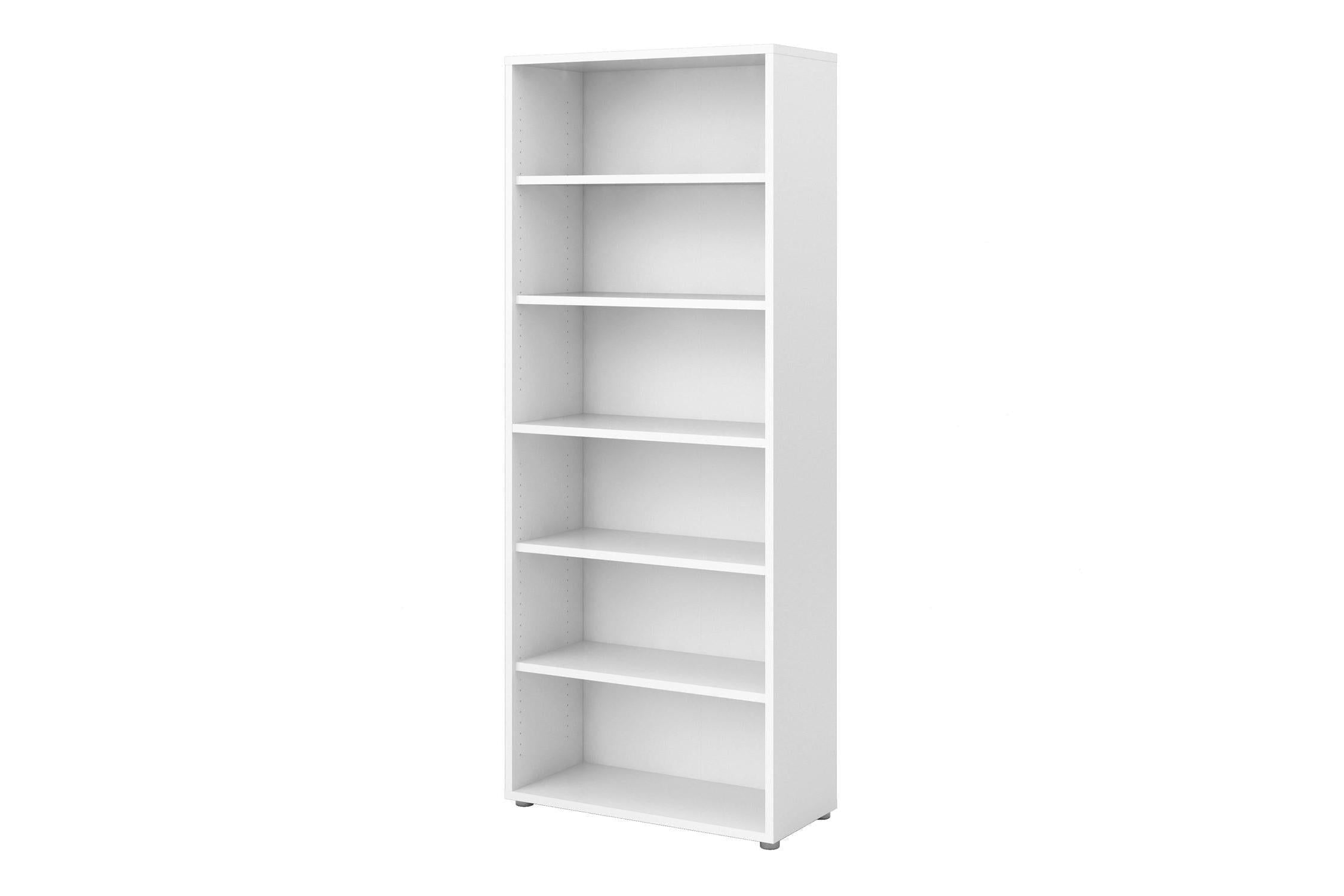 Prima Bookcase 5 Shelves In White