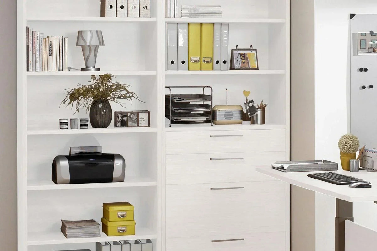 Prima Bookcase 5 Shelves In White