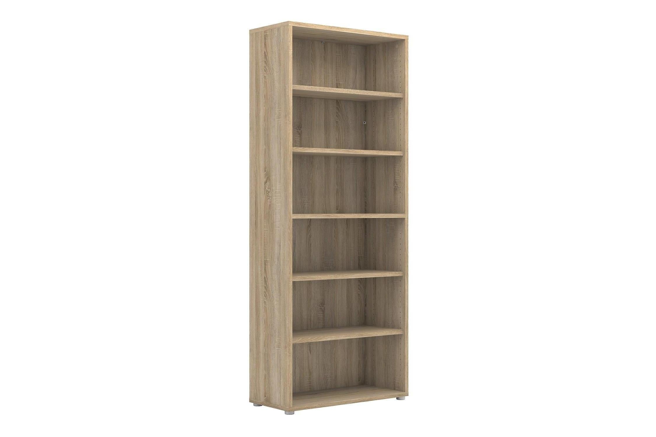 Prima Bookcase 5 Shelves In Oak