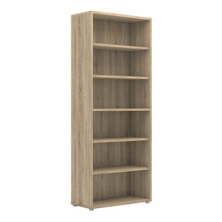 Prima Bookcase 5 Shelves In Oak