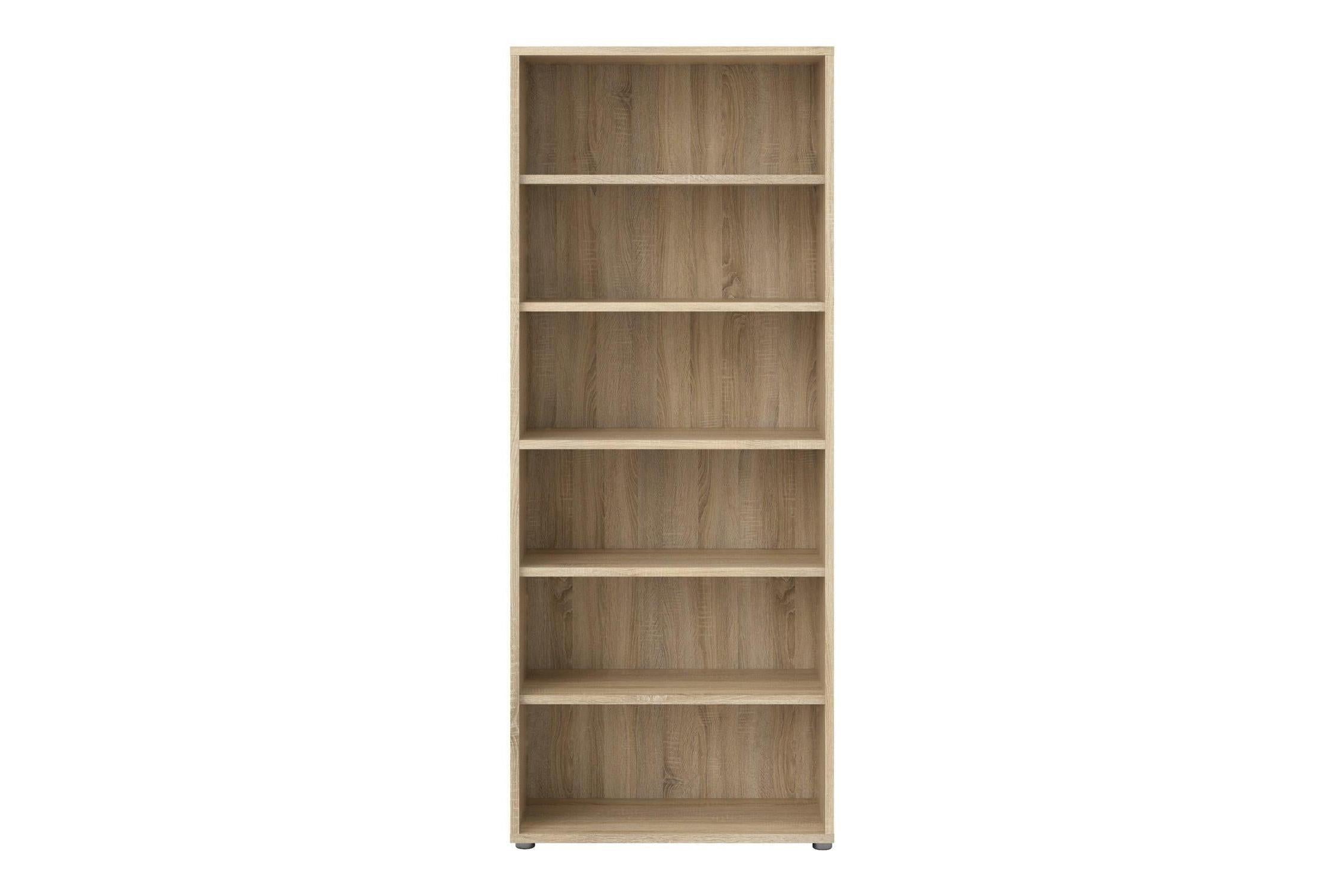 Prima Bookcase 5 Shelves In Oak