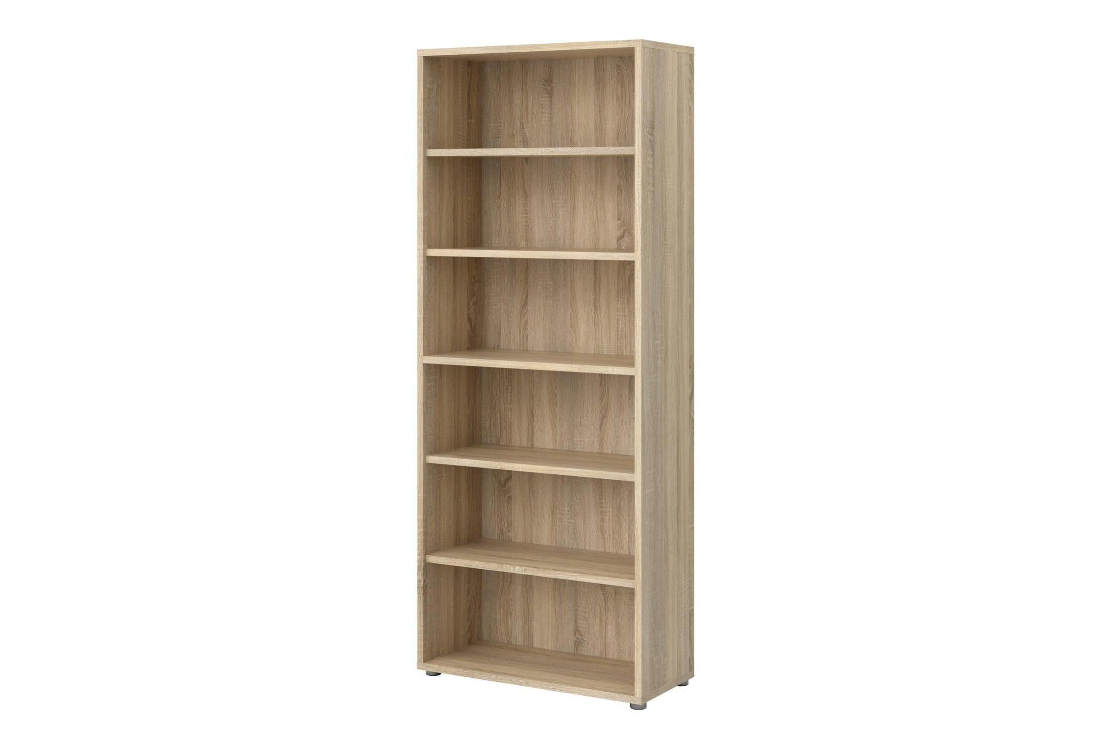 Prima Bookcase 5 Shelves In Oak