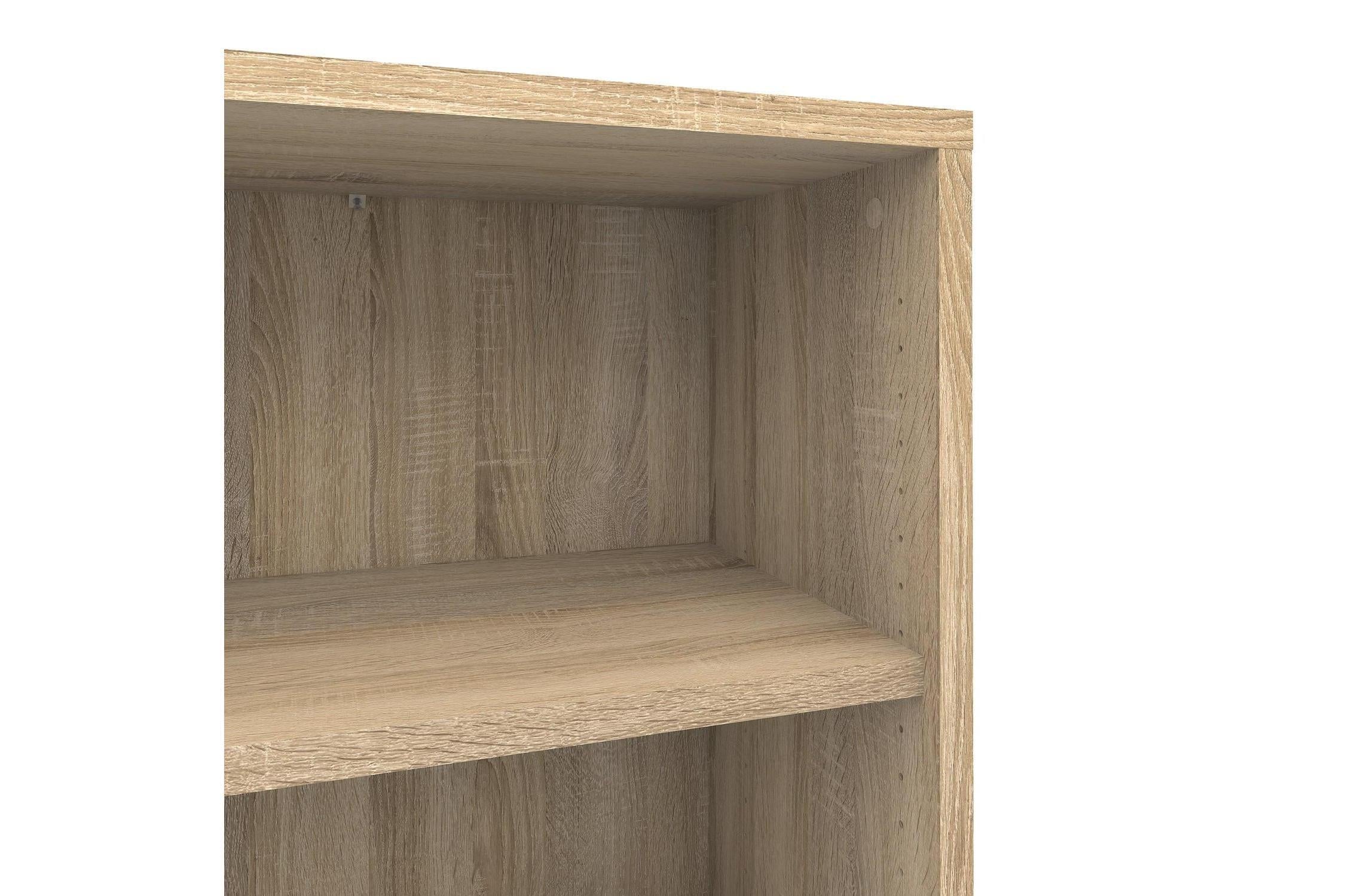 Prima Bookcase 5 Shelves In Oak