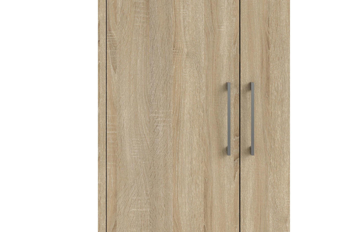 Prima Bookcase 2 Shelves With 2 Doors In Oak