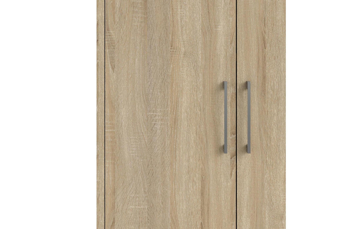 Prima Bookcase 2 Shelves With 2 Doors In Oak