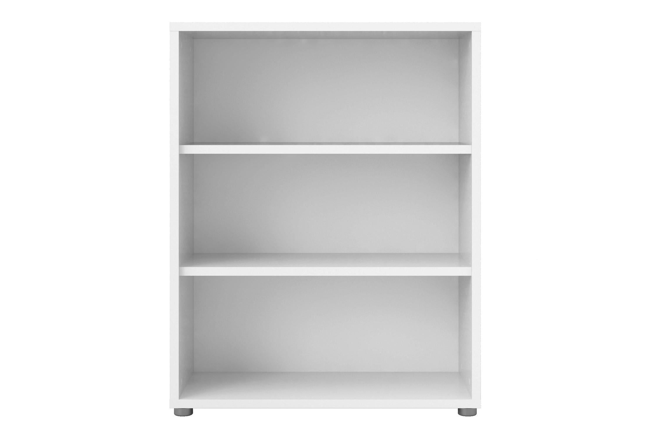 Prima Bookcase 2 Shelves In White