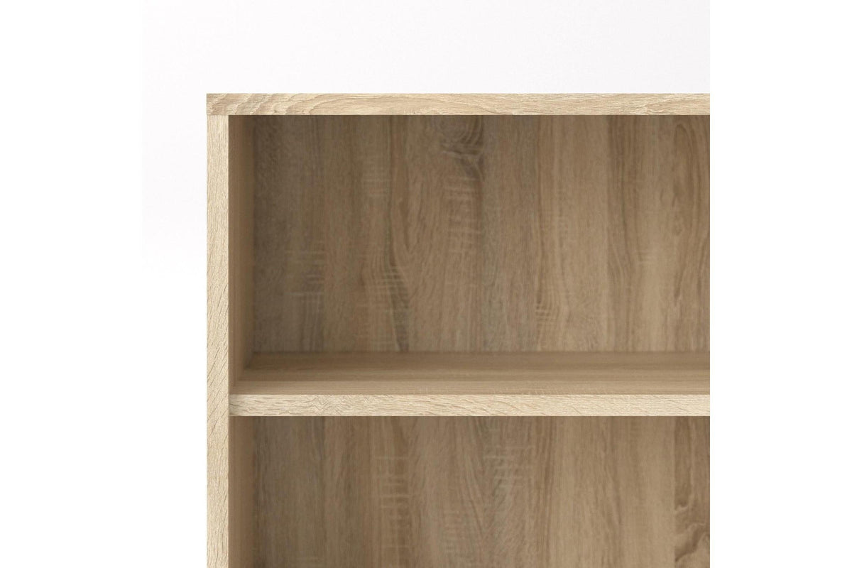Prima Bookcase 2 Shelves In Oak