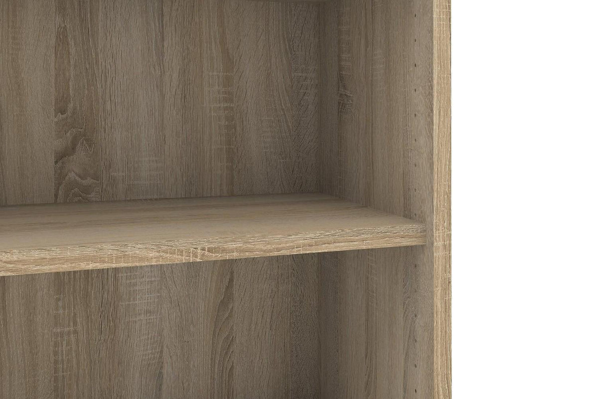 Prima Bookcase 2 Shelves In Oak