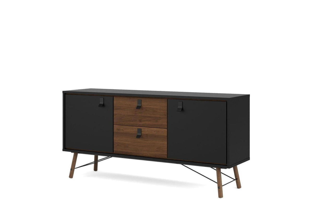 Ry Sideboard 2 Doors 2 Drawers in Black Walnut
