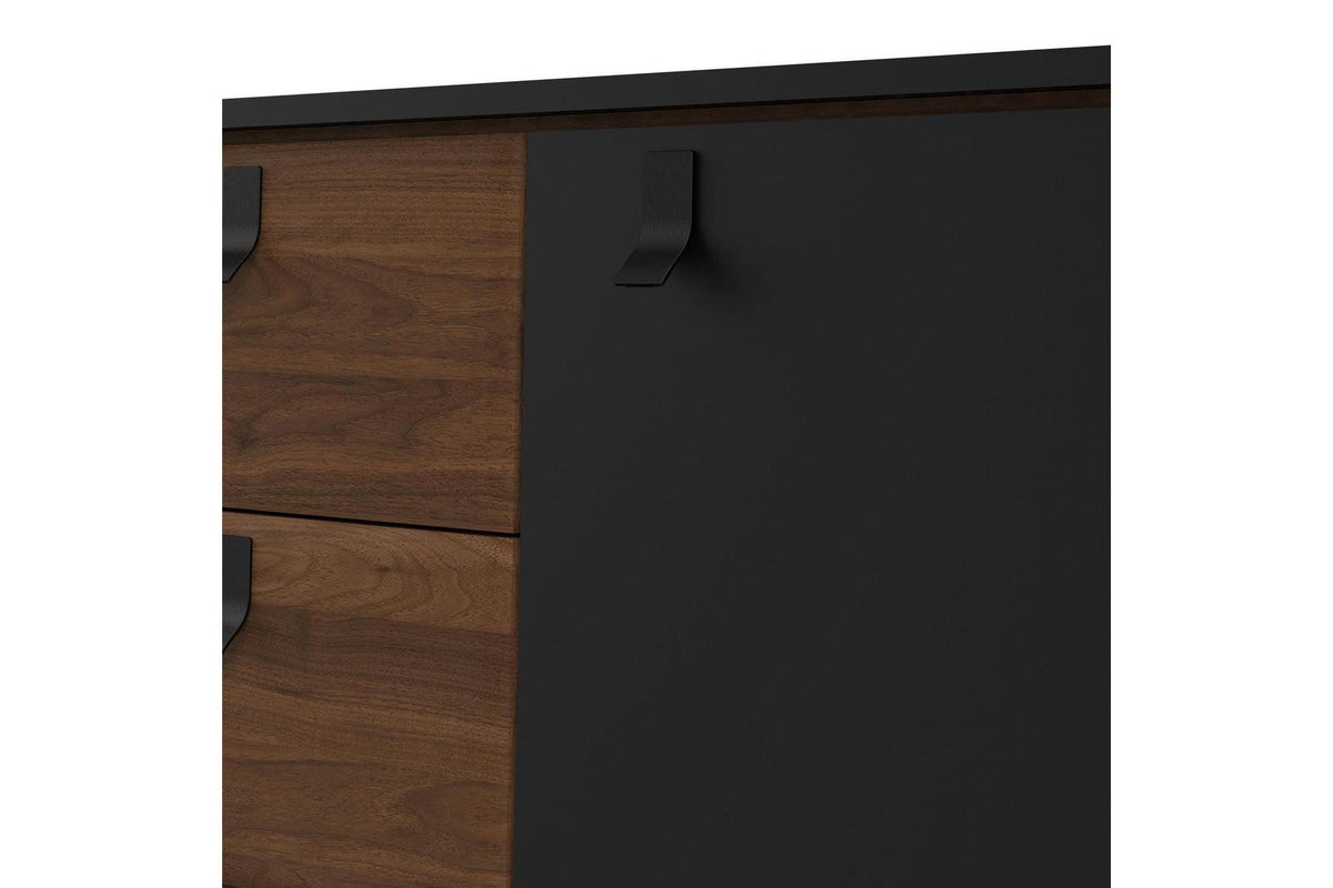 Ry Sideboard 2 Doors 2 Drawers in Black Walnut