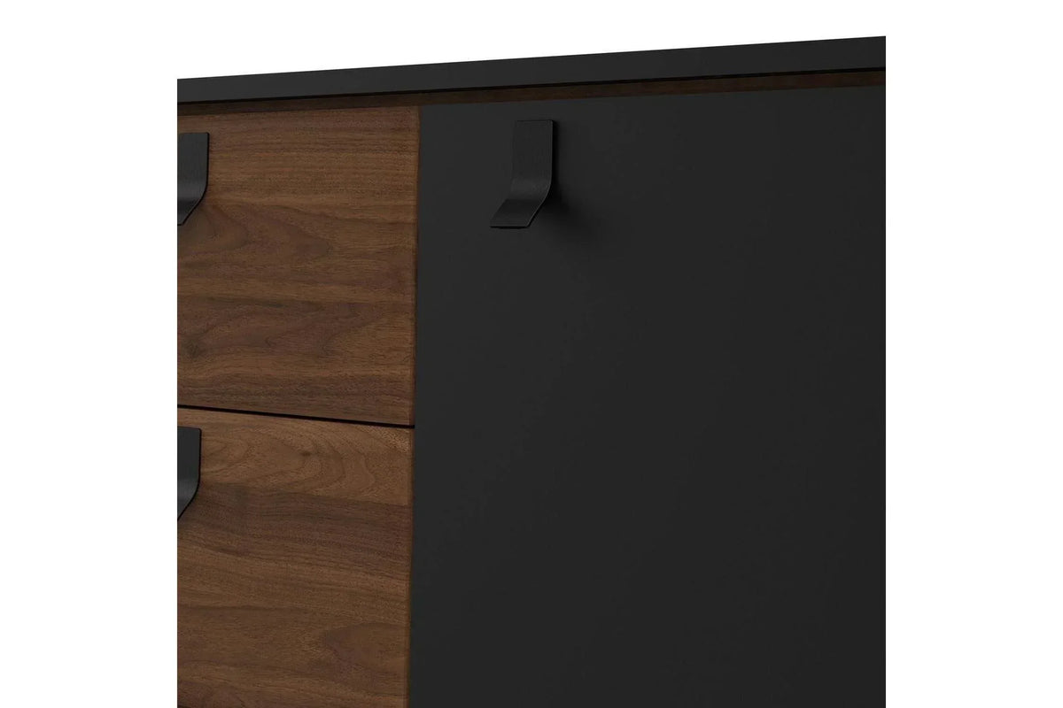 Ry Sideboard 2 Doors 2 Drawers in Black Walnut