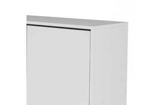 Ry China Cabinet with Glass Door and Drawer in Matt White