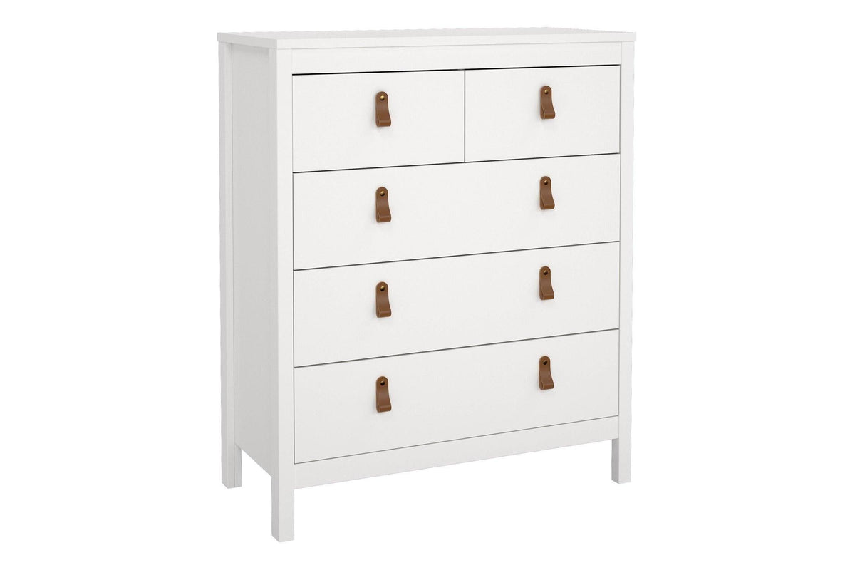 Barcelona Chest 3+2 Drawers In White