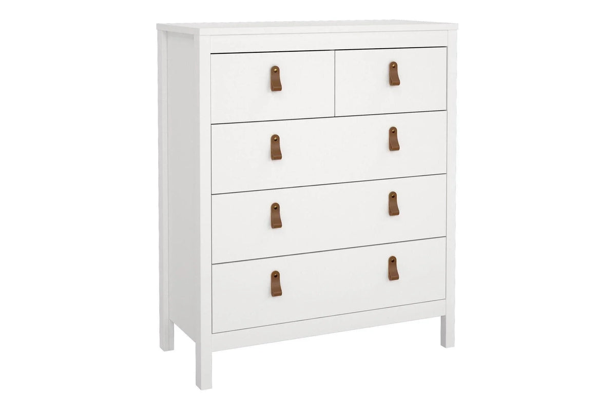 Barcelona Chest 3+2 Drawers In White