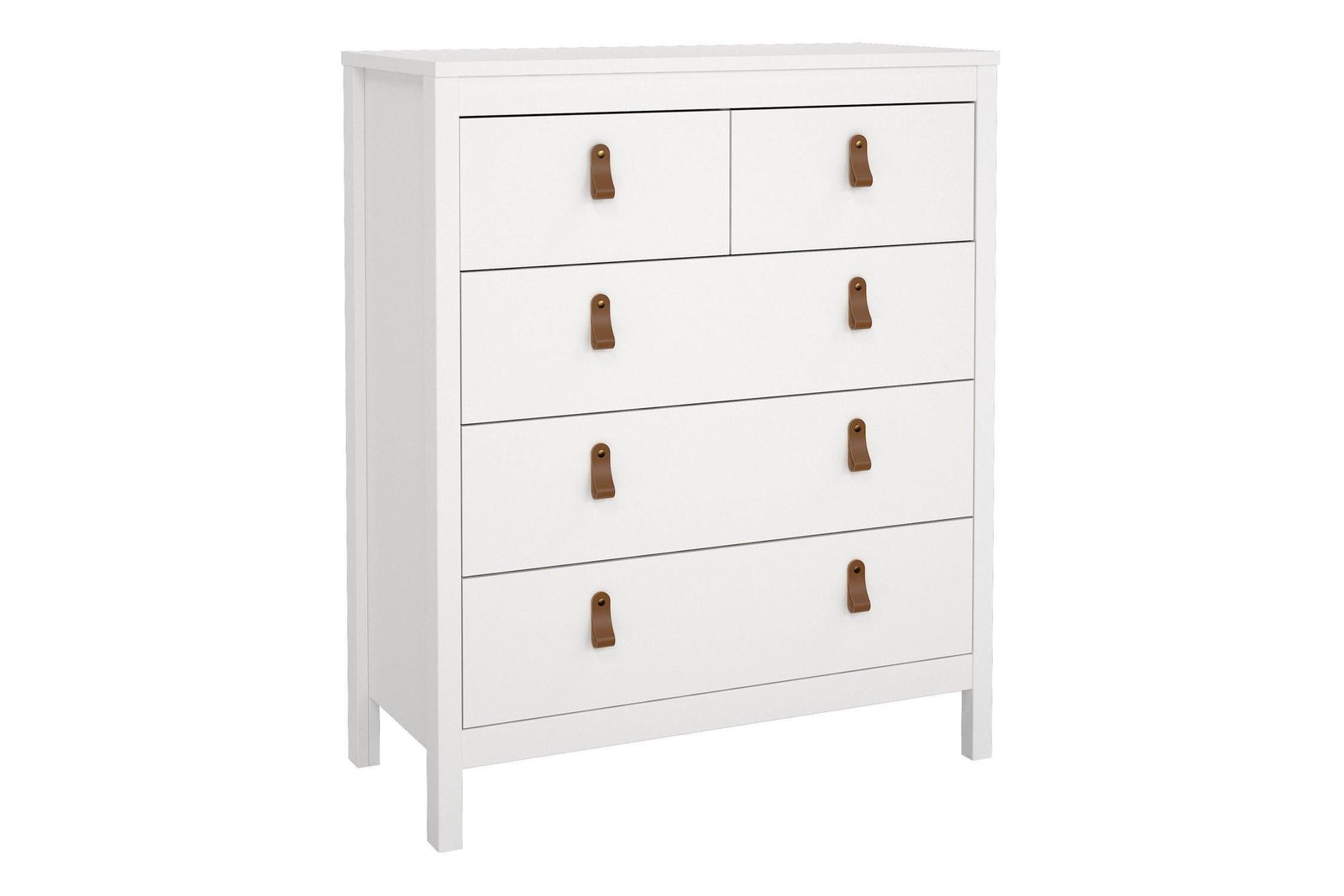 Barcelona Chest 3+2 Drawers In White