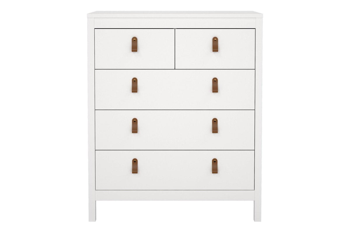 Barcelona Chest 3+2 Drawers In White