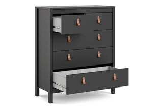 Barcelona Chest 3+2 Drawers In Matt Black