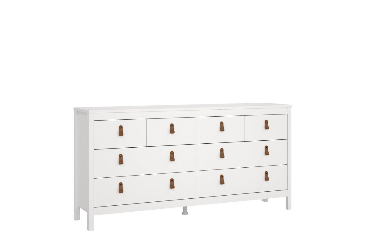 Barcelona 4+4 Chest of Drawers In White