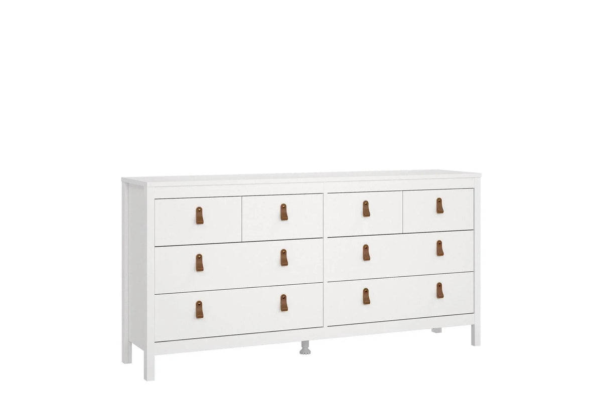 Barcelona 4+4 Chest of Drawers In White