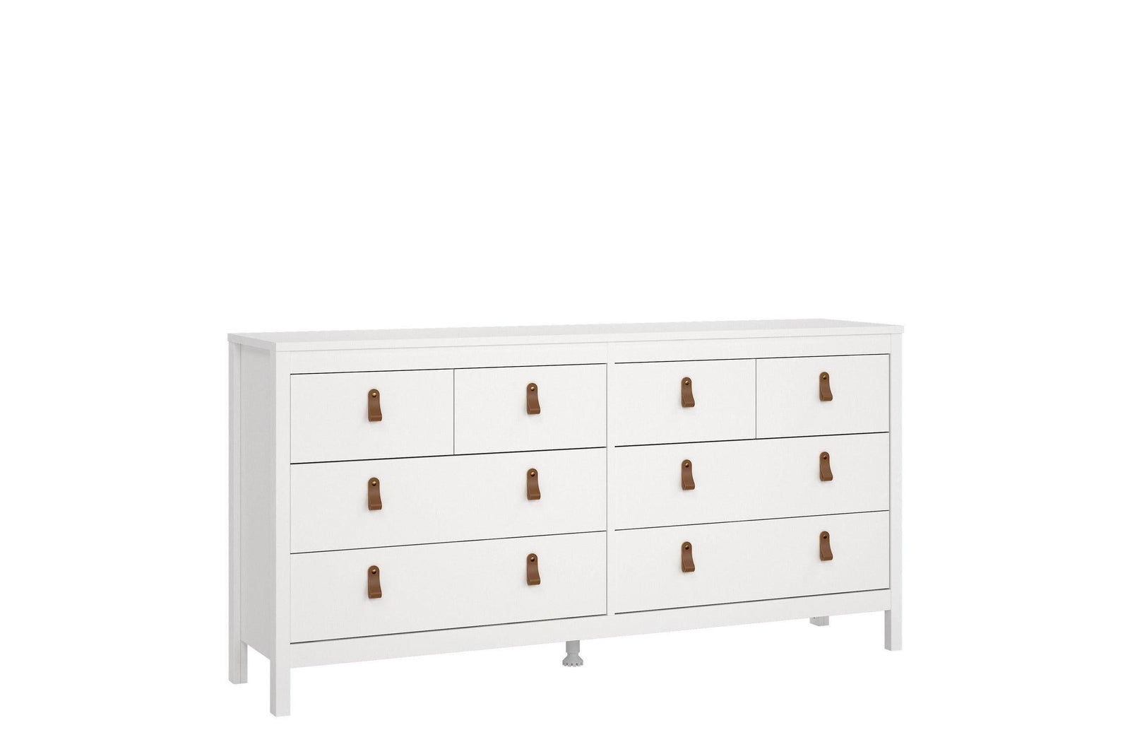 Barcelona 4+4 Chest of Drawers In White