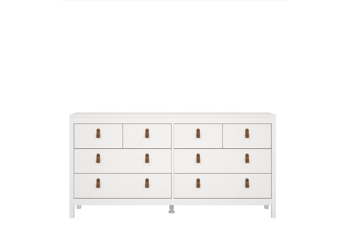 Barcelona 4+4 Chest of Drawers In White