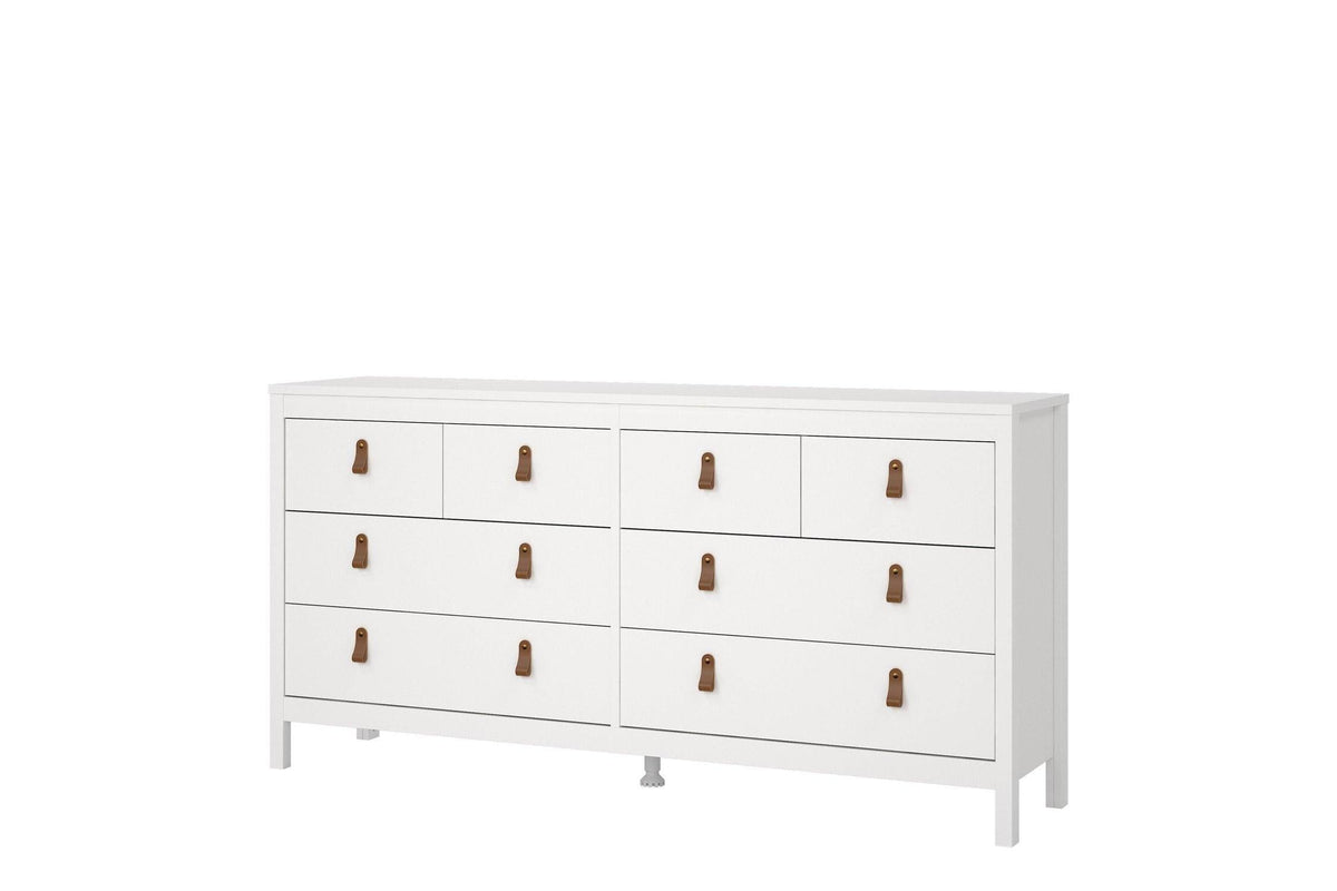 Barcelona 4+4 Chest of Drawers In White