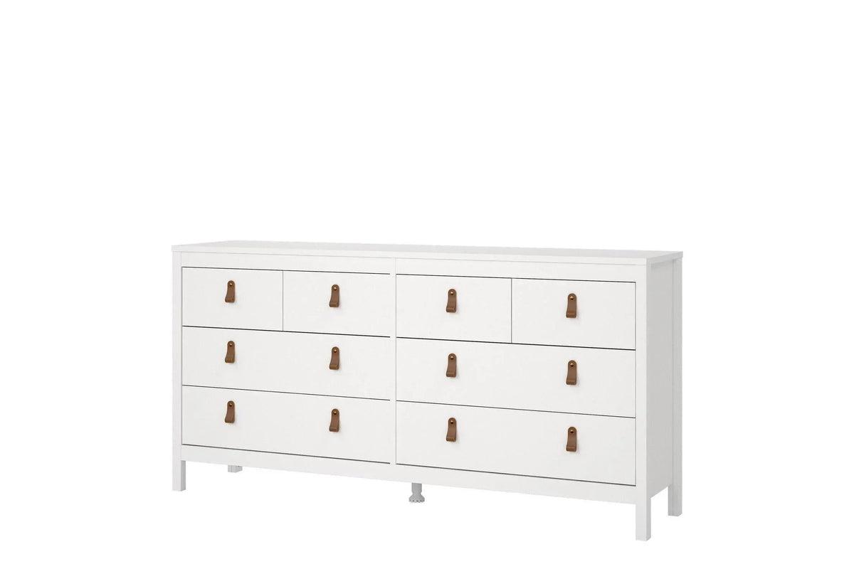 Barcelona 4+4 Chest of Drawers In White