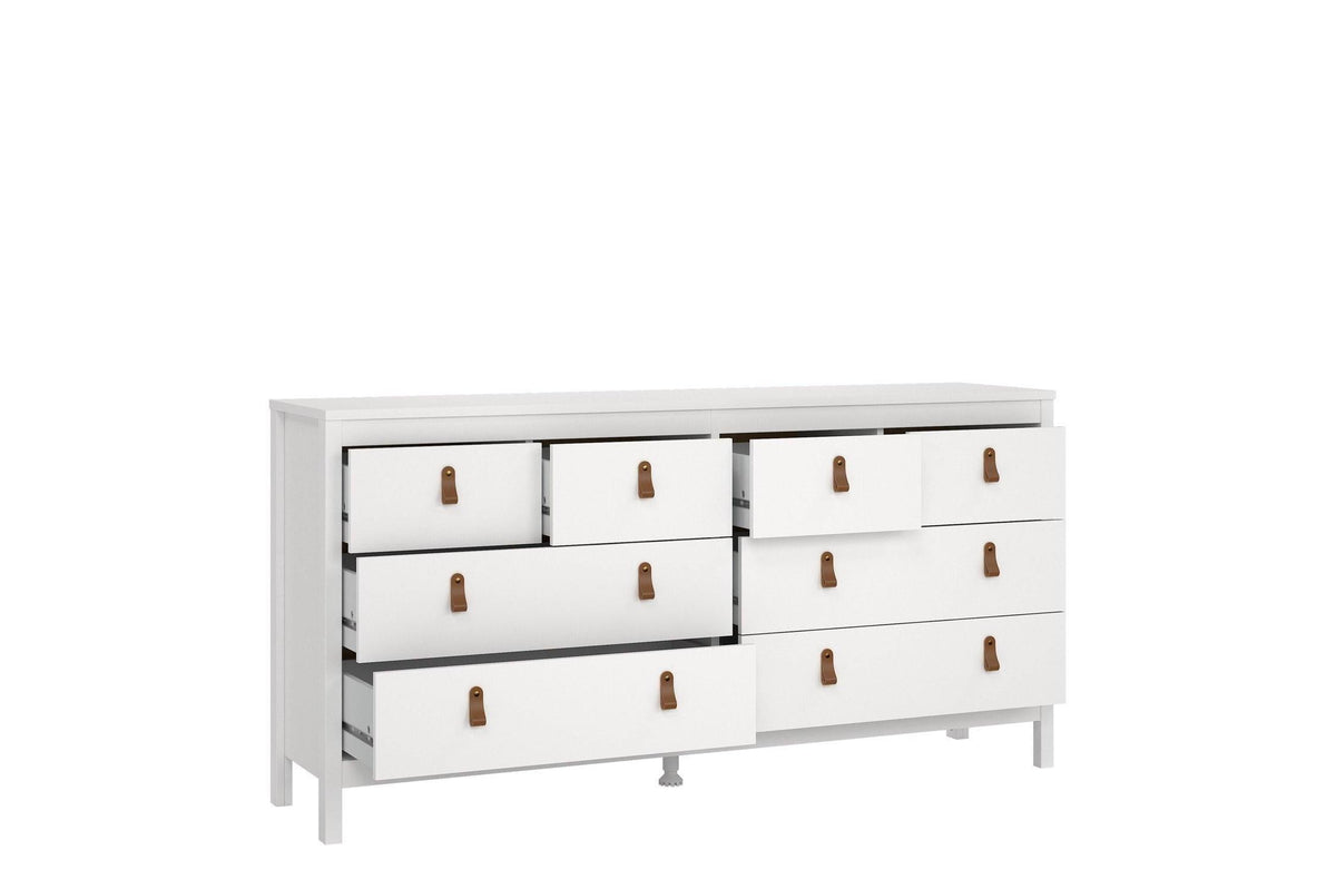 Barcelona 4+4 Chest of Drawers In White