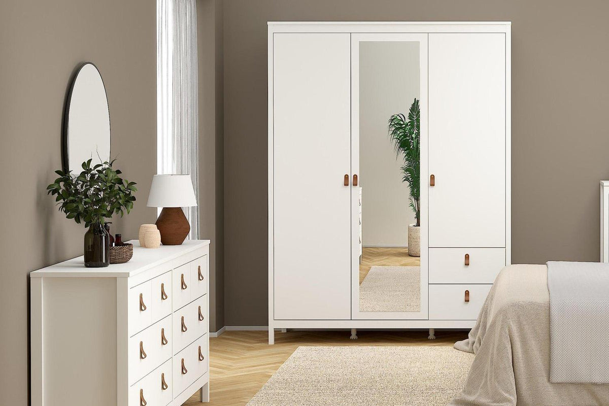 Barcelona 4+4 Chest of Drawers In White