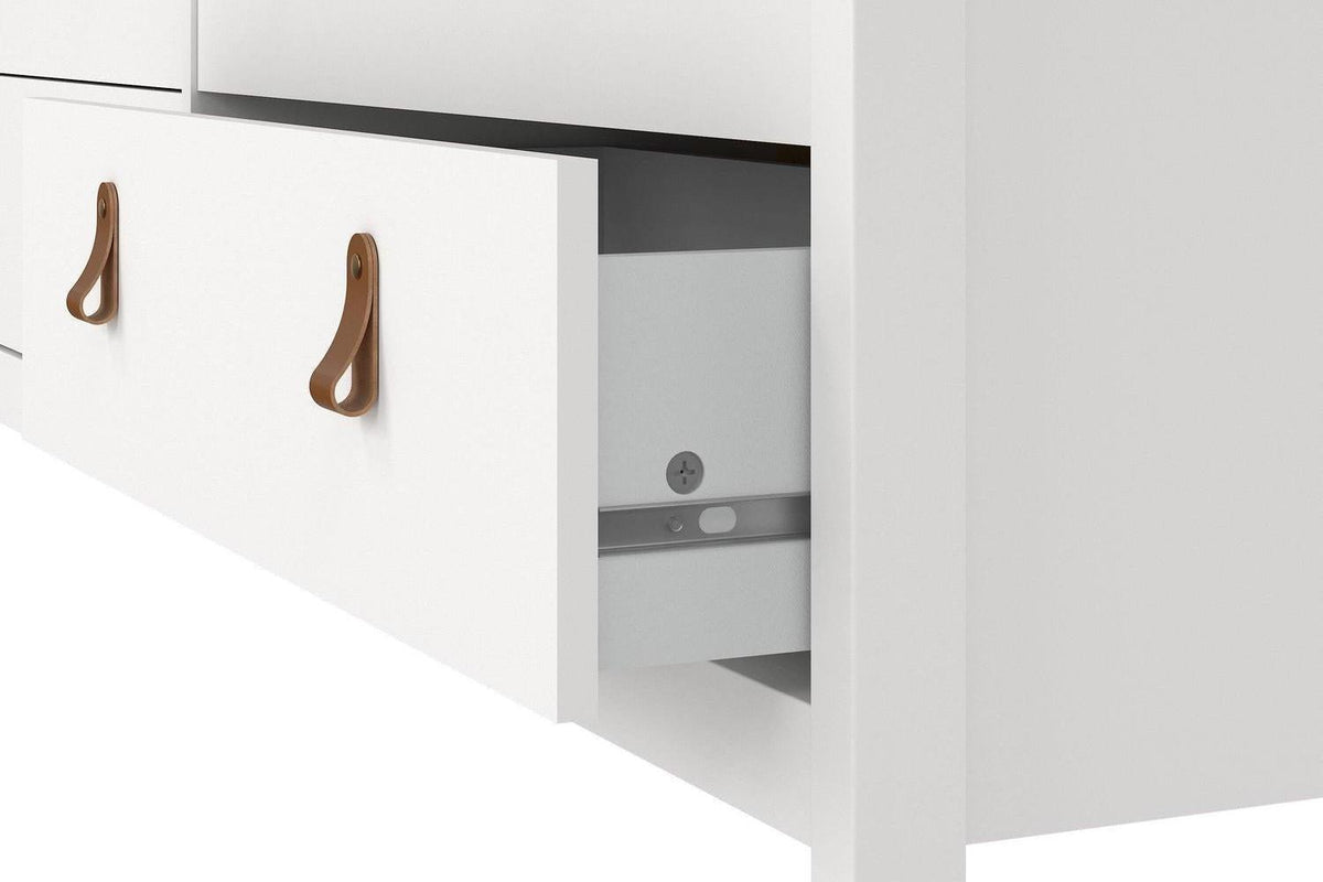 Barcelona 4+4 Chest of Drawers In White
