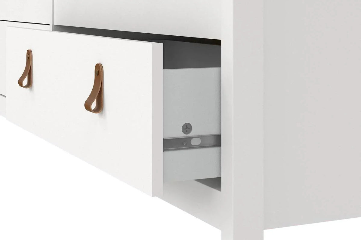 Barcelona 4+4 Chest of Drawers In White