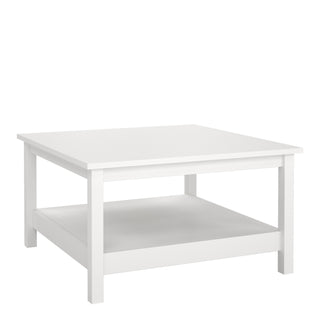 barcelona coffee table in white