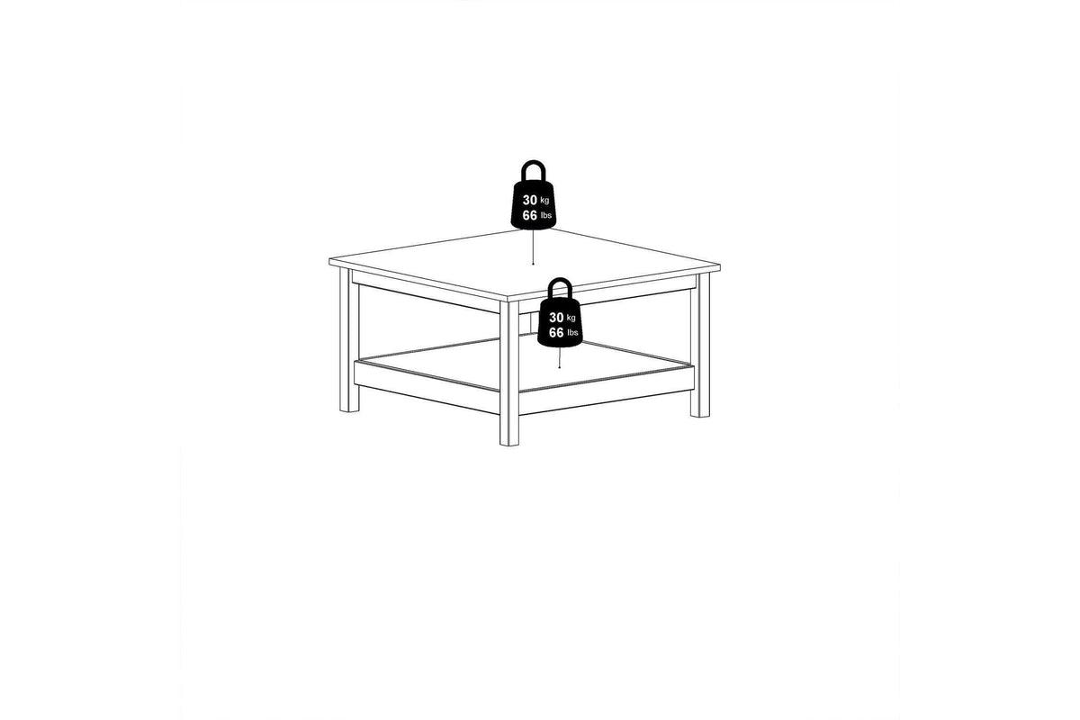 Barcelona Coffee Table In White