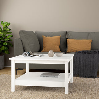 barcelona coffee table in white