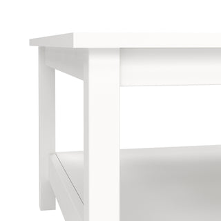 barcelona coffee table in white