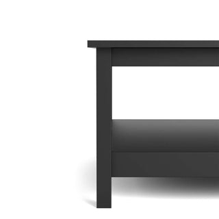 Barcelona Coffee table in Matt Black - Msofas LTD