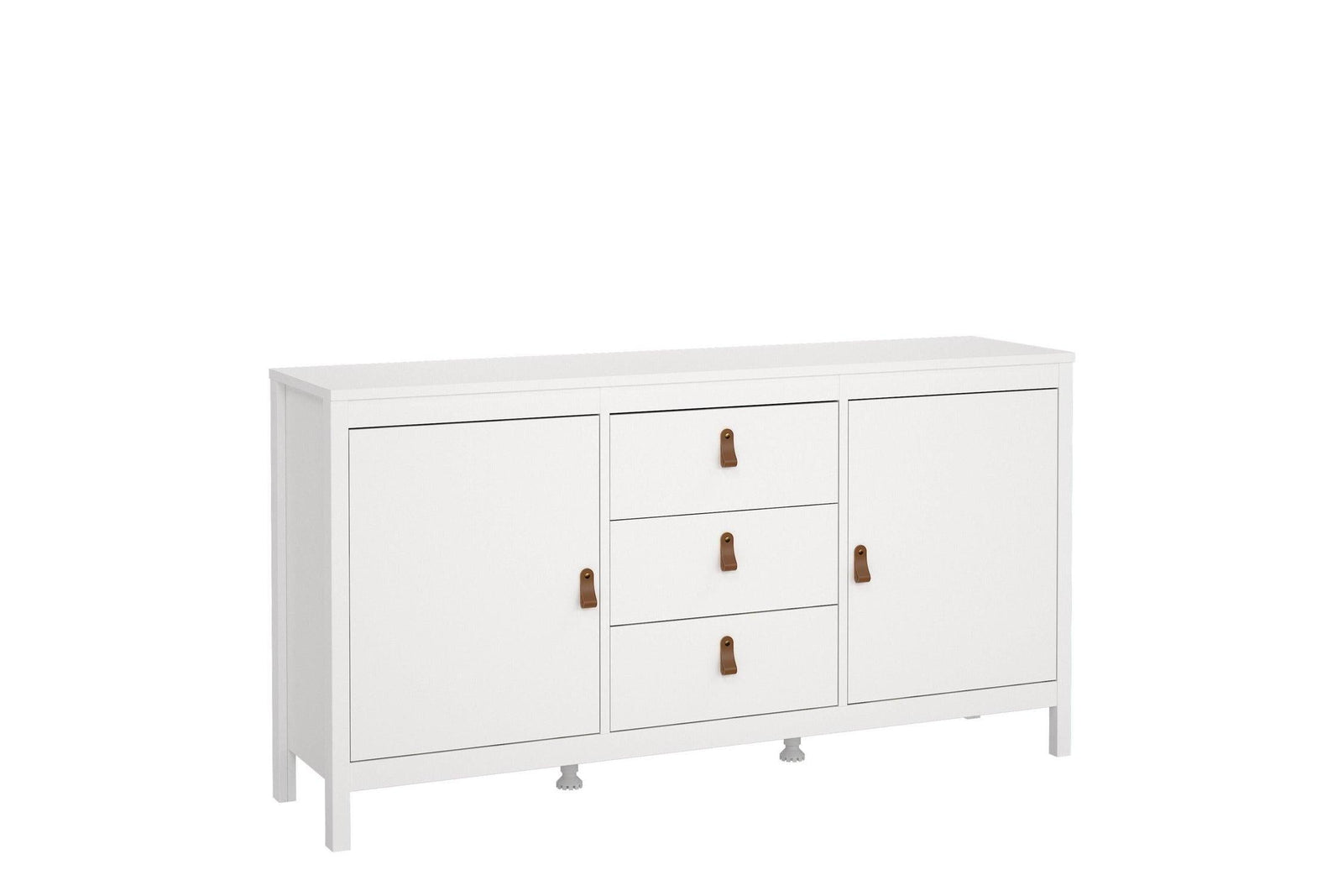 Barcelona Sideboard 2 Doors 3 Drawers In White