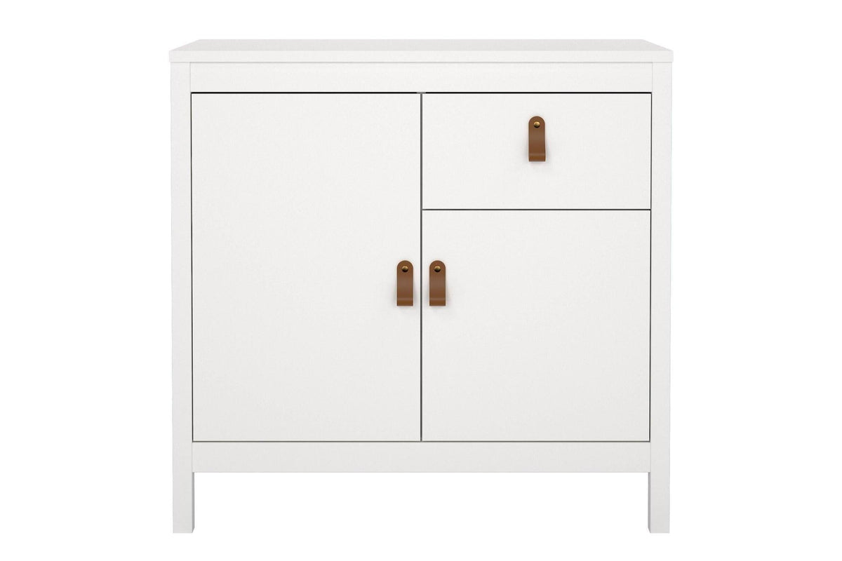 Barcelona Sideboard 2 Doors 1 Drawer In White